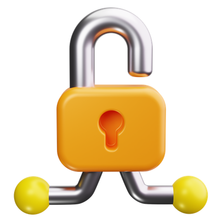 Lock  3D Icon