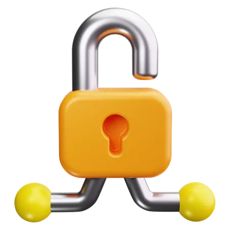 Lock  3D Icon