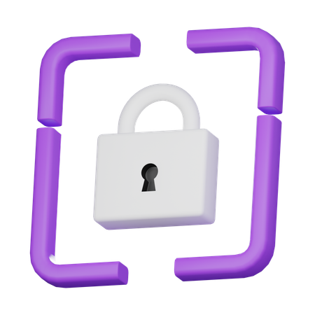 Lock  3D Icon