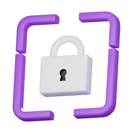 Lock  3D Icon