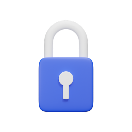 Lock  3D Icon