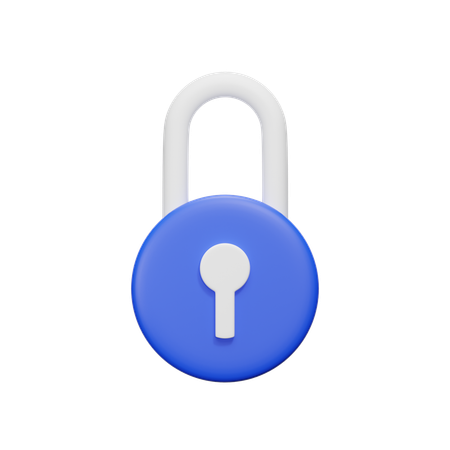 Lock  3D Icon