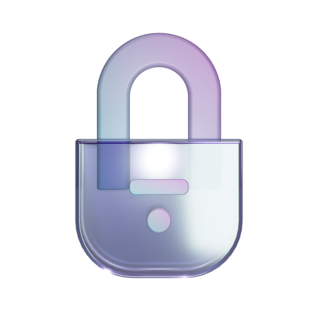 Lock  3D Icon