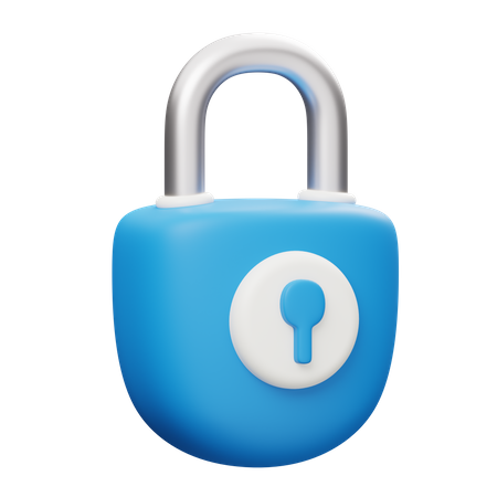 Lock  3D Icon