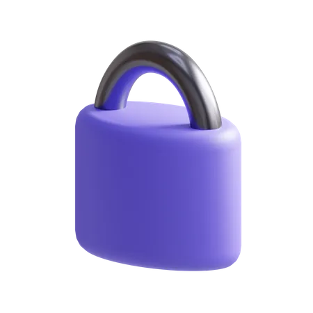 Lock  3D Icon