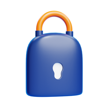 Lock Security  3D Icon