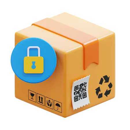 Lock Box  3D Icon