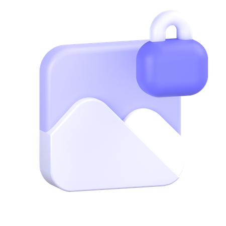 Lock Gallary  3D Icon