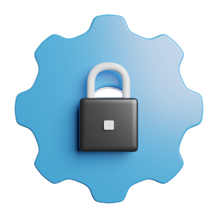 Lock Management  3D Icon