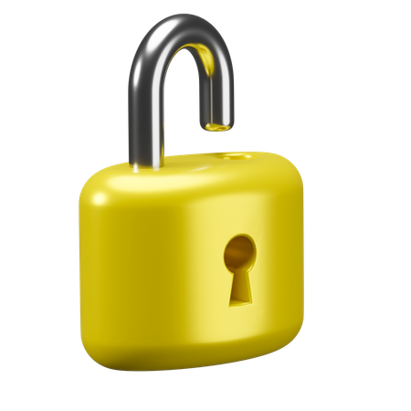 Lock Off  3D Icon