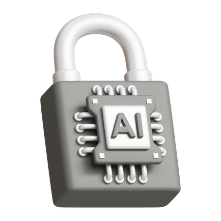 Bloc de verrouillage  3D Icon