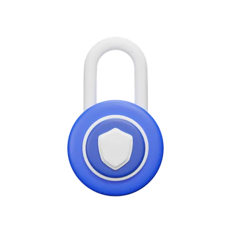 Lock Safety  3D Icon