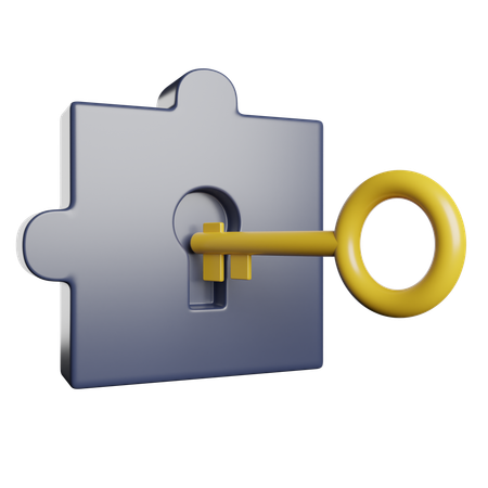 Lock Security  3D Icon