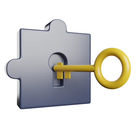 Lock Security  3D Icon