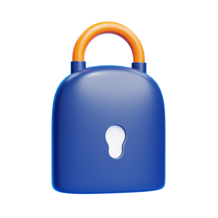 Lock Security  3D Icon