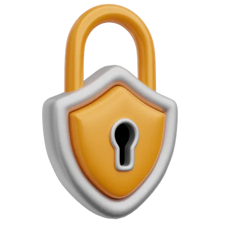 Lock Shield  3D Icon