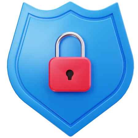 Lock Shield  3D Icon