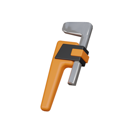 Lock Wrench  3D Icon