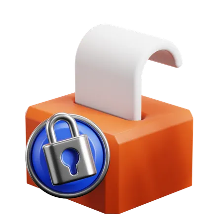 Locked  3D Icon