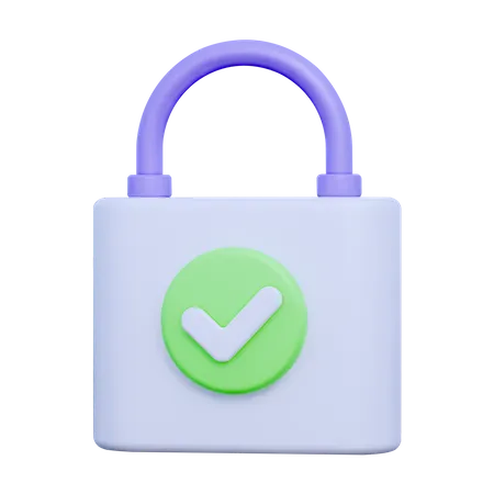 Locked  3D Icon