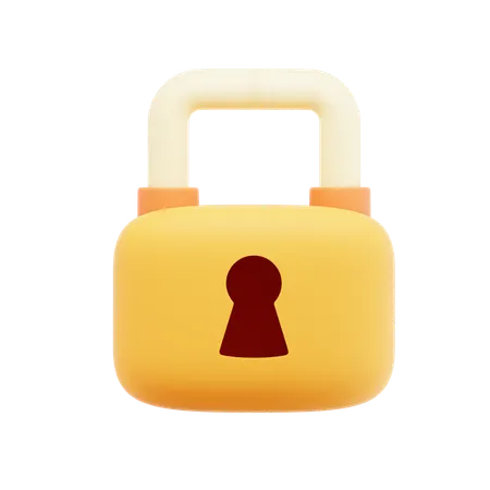 Locked  3D Icon