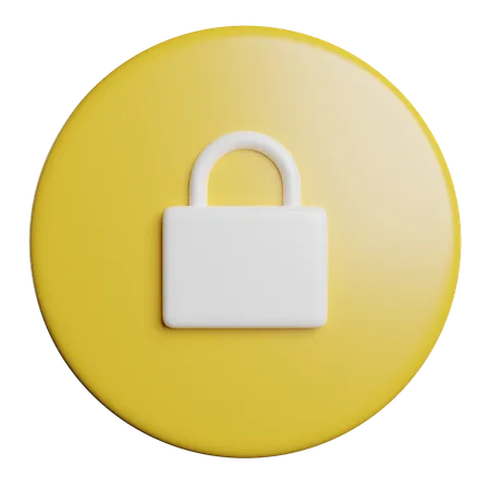 Locked  3D Icon