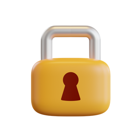 Locked  3D Icon