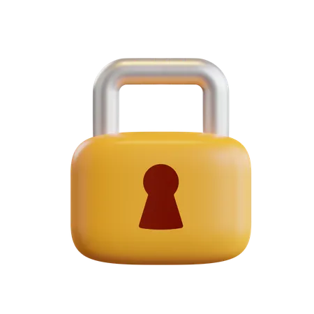 Locked  3D Icon
