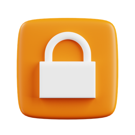 Locked  3D Icon