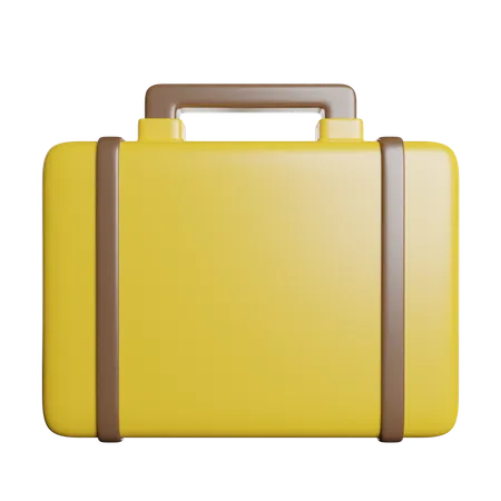 Locker Bag Luggage 3D Icon