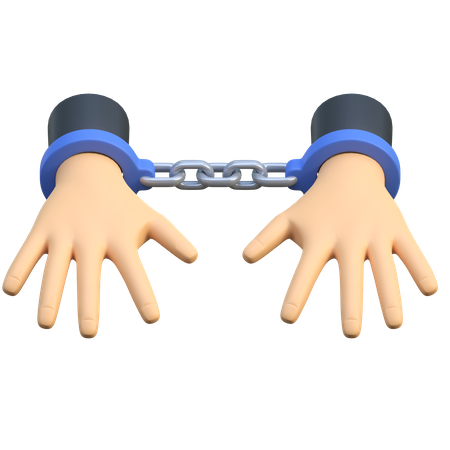 Locked Hand  3D Icon