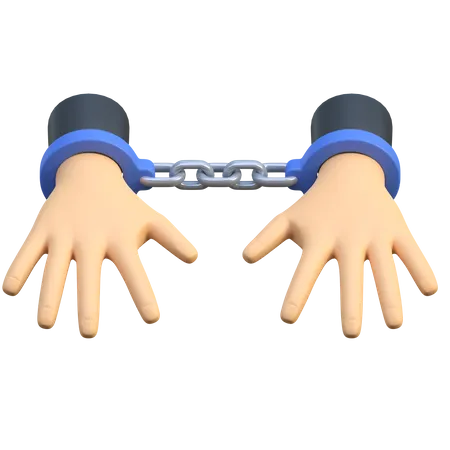 Locked Hand  3D Icon