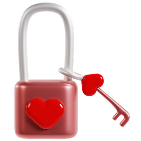 Locked In Love  3D Icon