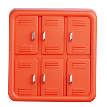 Locker  3D Icon