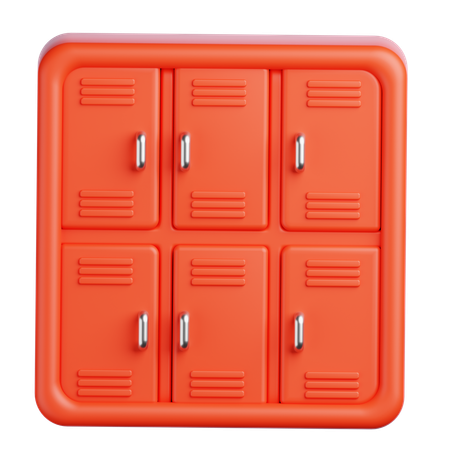 Locker  3D Icon