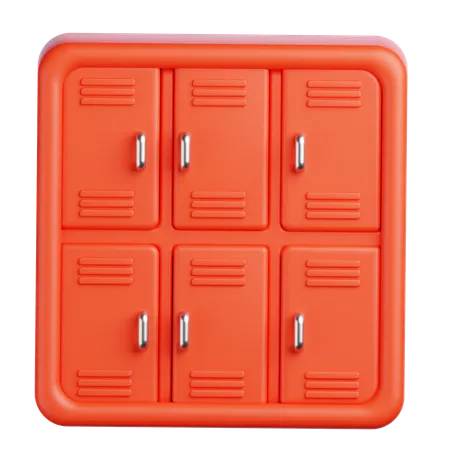 Locker  3D Icon