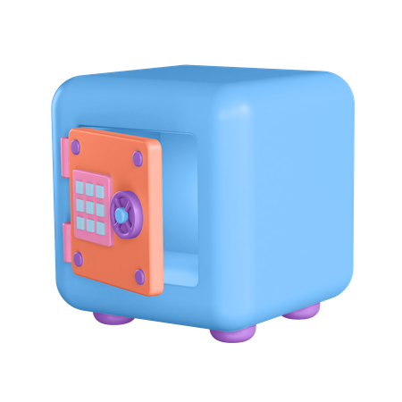 Locker  3D Illustration