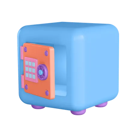 Locker  3D Illustration