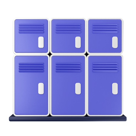 Locker Education  3D Icon