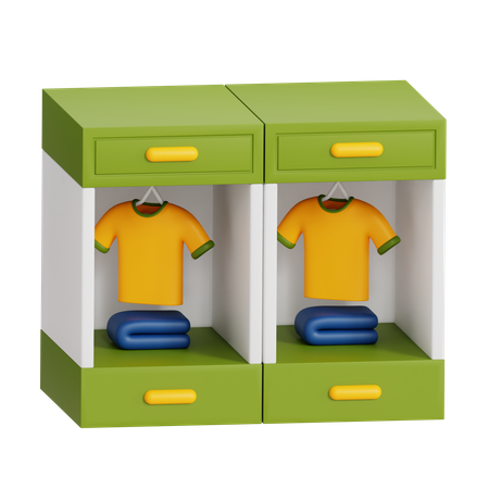 LOCKER ROOM  3D Icon