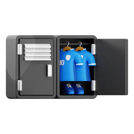 Locker room  3D Icon