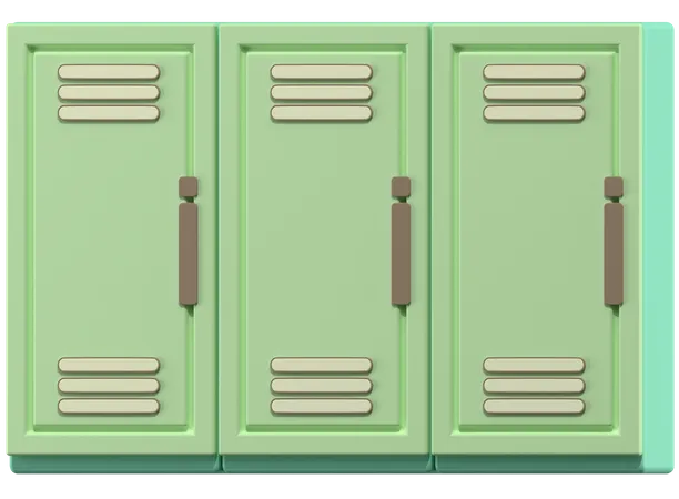 Locker Room  3D Icon