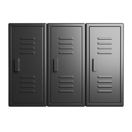 Lockers  3D Icon