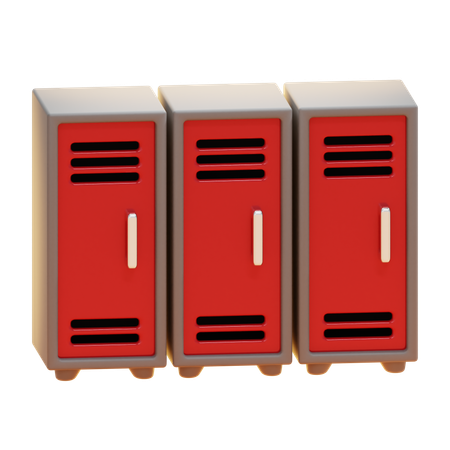 LOCKERS  3D Icon