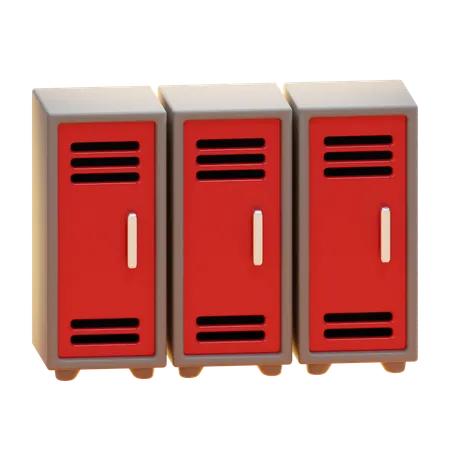 LOCKERS  3D Icon