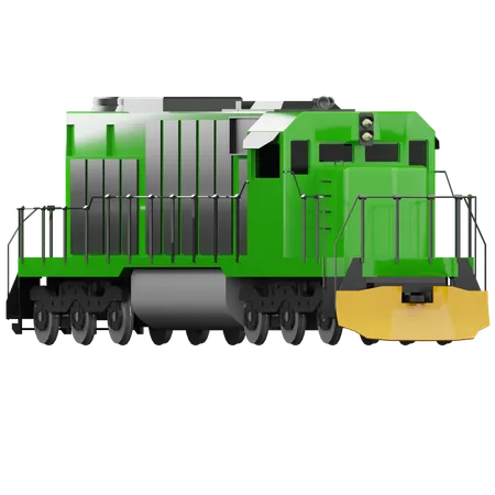 Motor de trem  3D Icon