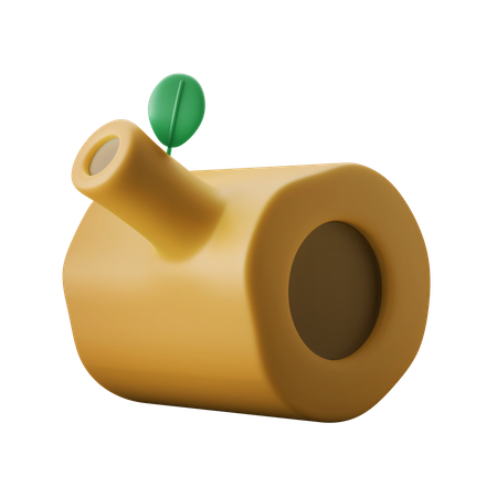 Log  3D Icon