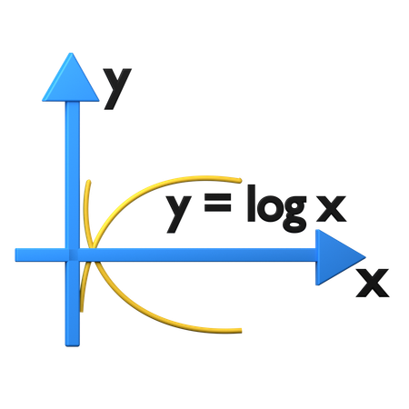 Logarithm  3D Icon