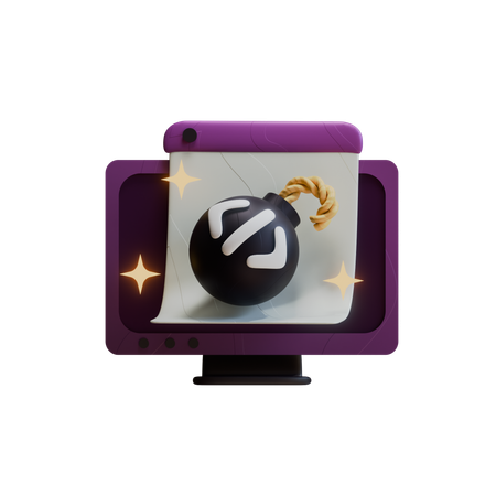 Logic Bomb  3D Icon