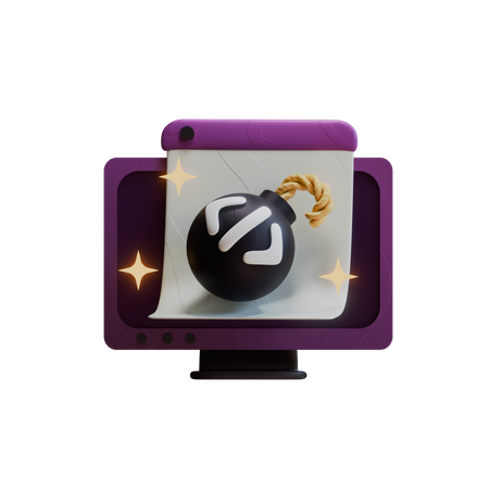 Logic Bomb  3D Icon